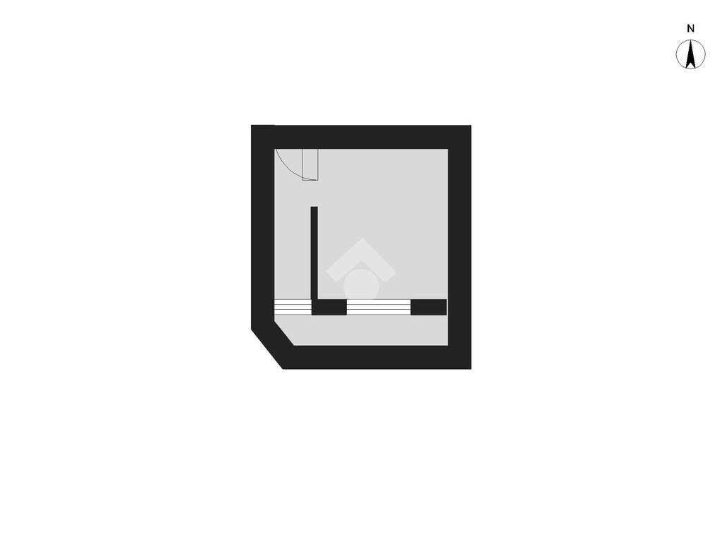 One-room apartment Via Adeodato Ressi, Milano (neighborhood Maggiolina) - floor plans 1