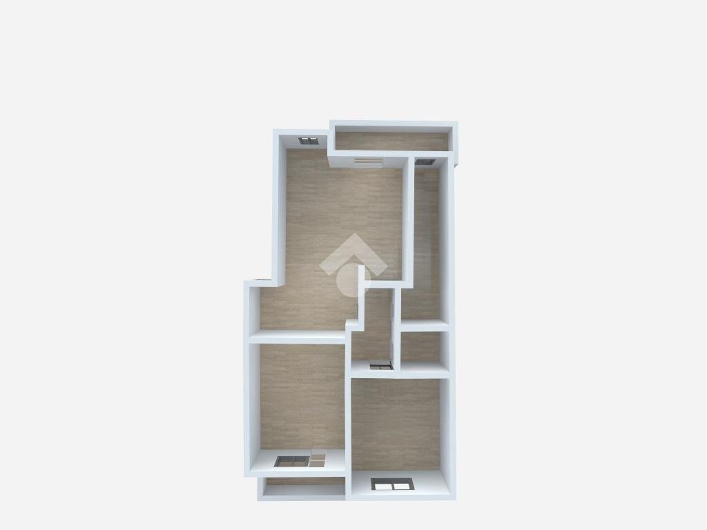 Trilocale Via Giovanni Randaccio, Torino (zona Borgo Vittoria) - planimetria 1