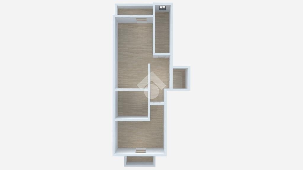 Bilocale Via Saorgio, Torino (zona Borgo Vittoria) - planimetria 1