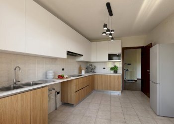 Render cucina arredata - Three-room apartment Como - photo 16