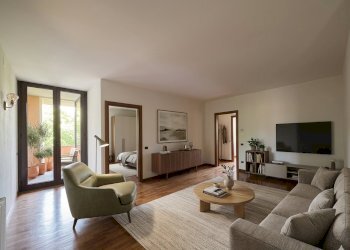Render zona giorno - Three-room apartment Via Giovane Italia, Como - photo 5