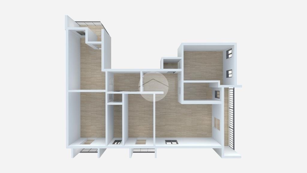 Appartamento Via del ridotto, Torino (zona Borgo Vittoria) - planimetria 1