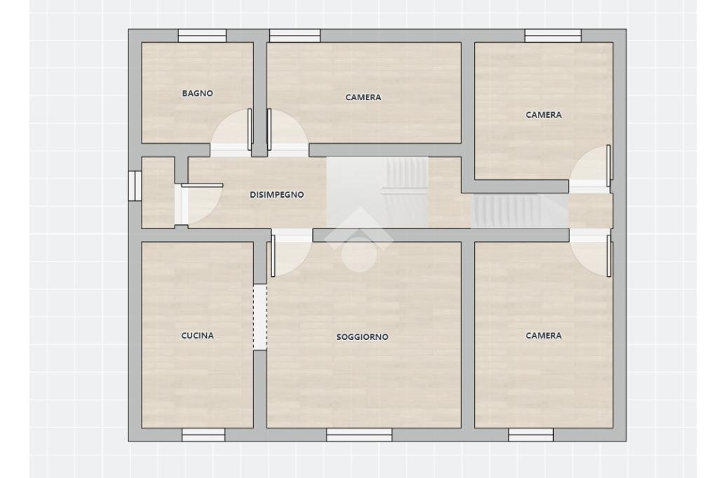 Casa indipendente Via Candiano, Ravenna - planimetria 1