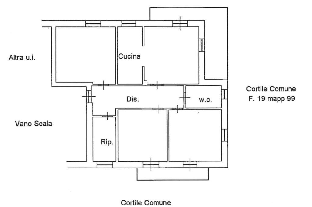 Apartment Strada San Giacomo, Savigliano - floor plans 1