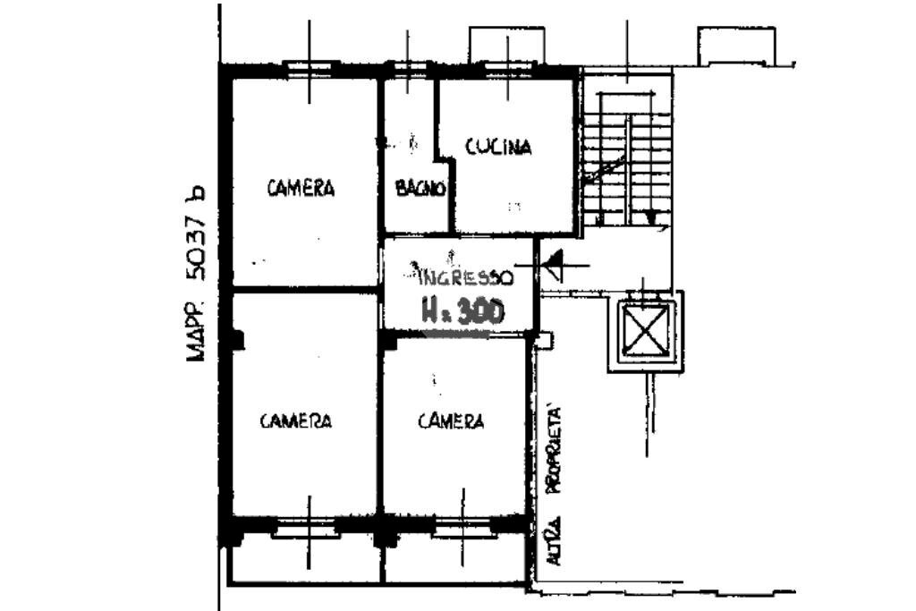 Three-room apartment Via Italia, Rho - floor plans 1