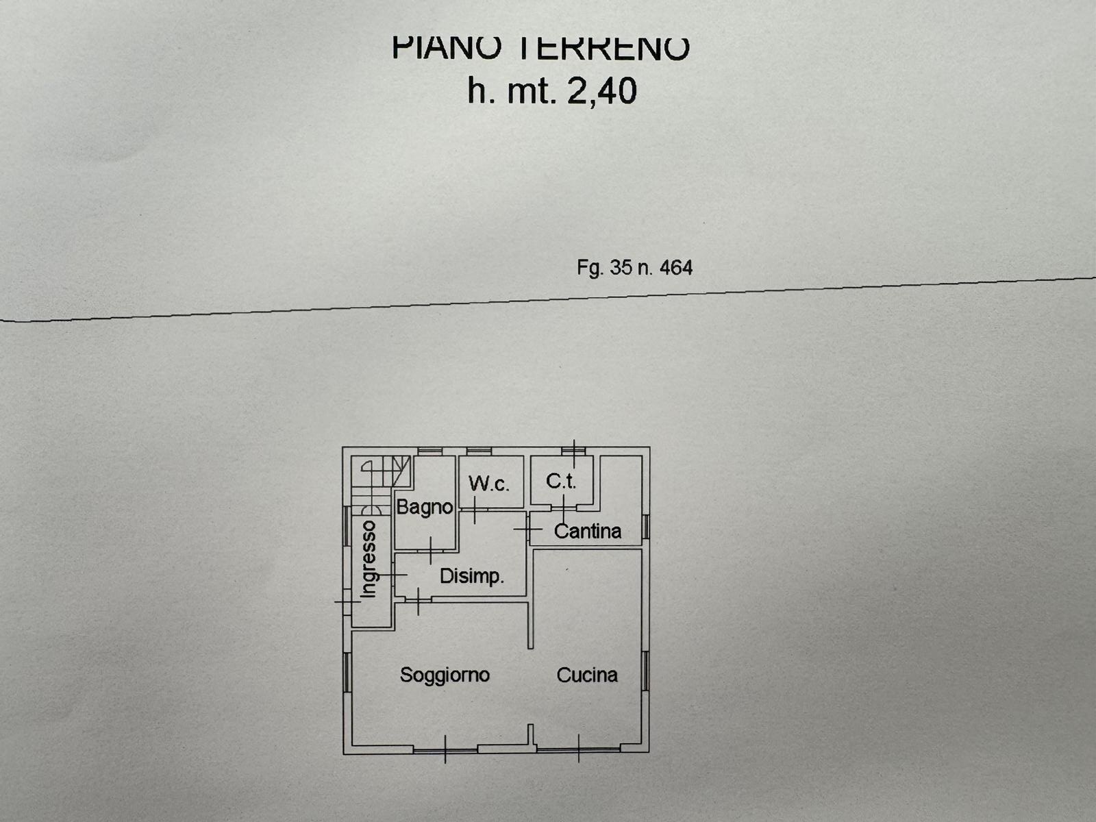 Villa Località Rocciamaneod, 206, Angrogna - planimetria 1
