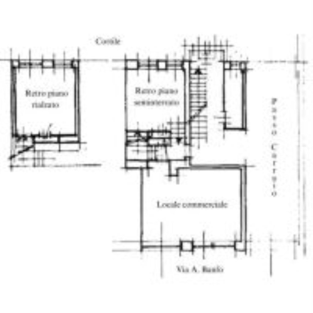 Shop Via Antonio Banfo, 47, Torino (neighborhood Barriera Milano) - floor plans 1