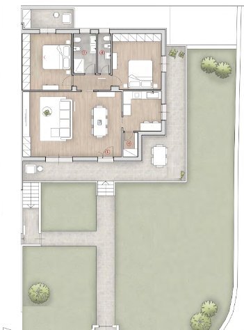Quadrilocale Montelupo Fiorentino - planimetria 1