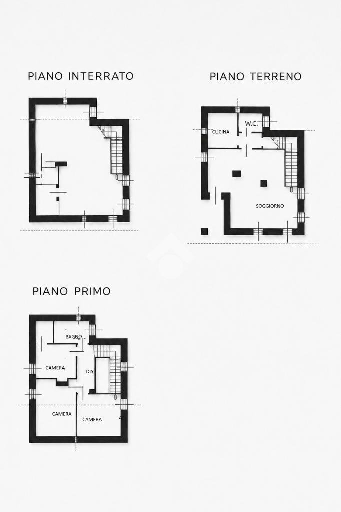 Casa indipendente Frazione Martinetti, San Giorio di Susa - planimetria 1