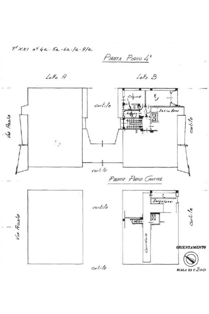 Two-room apartment Via Aosta, Rivoli - floor plans 1