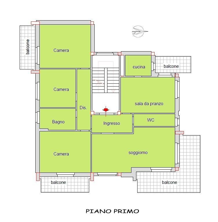 Foto 27 - Apartment viale dei pini
 
snc, Porto San Giorgio - floor plans 1