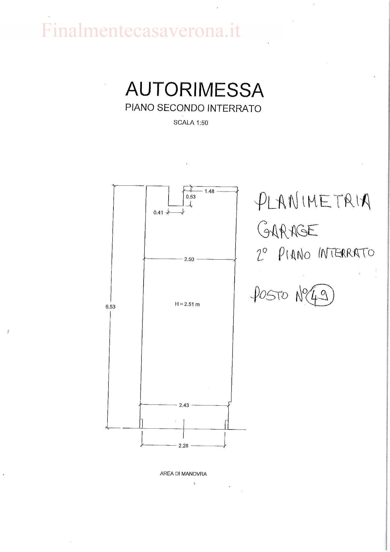 Foto 20 - Box Via Luigi  Pirandello
 
21, Verona - floor plans 1