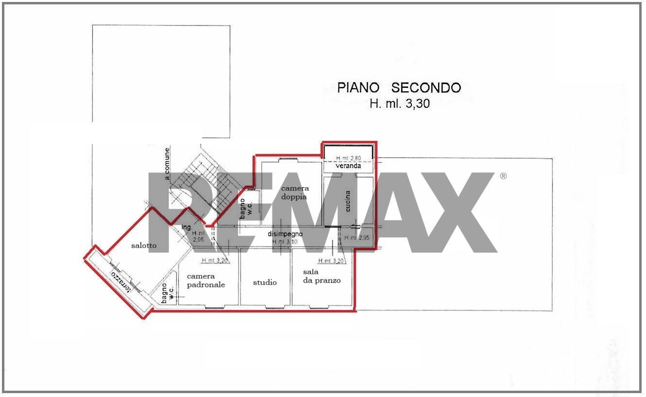 Pianta 2D - Appartamento Lungarno Riisorgimento
 
31, San Giovanni Valdarno - planimetria 1