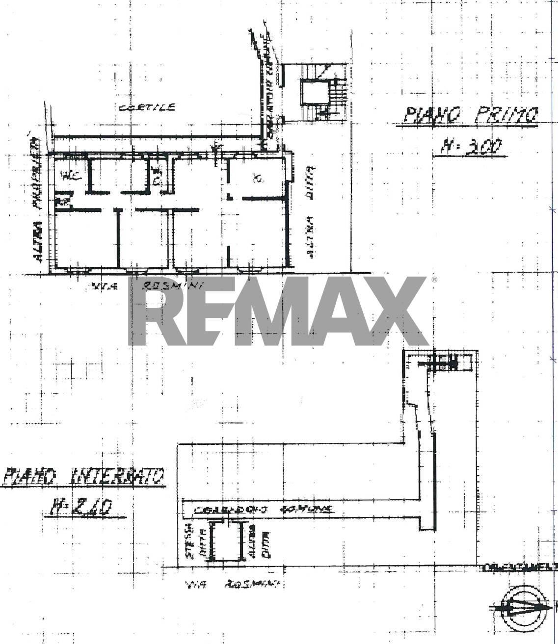 Pianta 2D - Four-room apartment Via Rosmini
 
7, Milano - floor plans 1