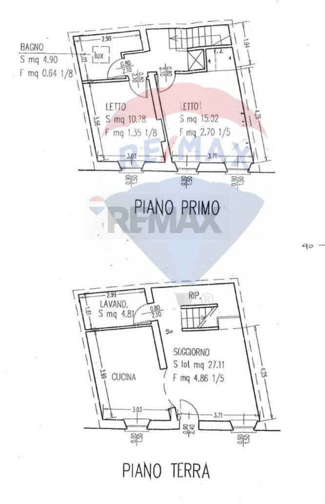 Pianta 2D - Independent house VIA IV NOVEMBRE
 
5, Asola - floor plans 1