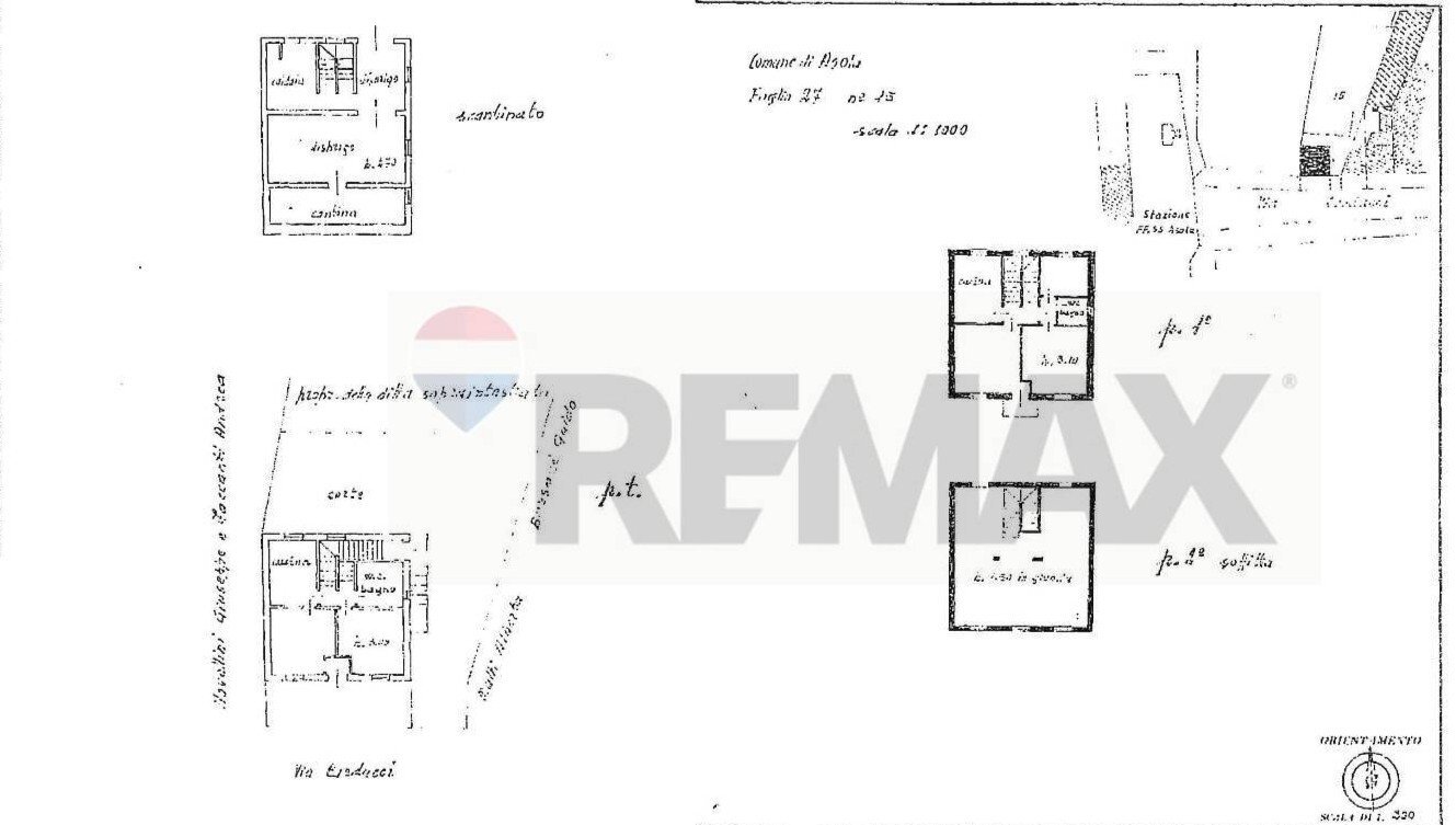 Pianta 2D - Casa indipendente VIA CARDUCCI
 
64, Asola - planimetria 1