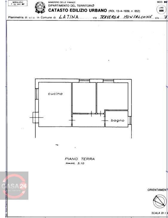 Foto 41 - Terraced Villa strada valletta, Latina - floor plans 1