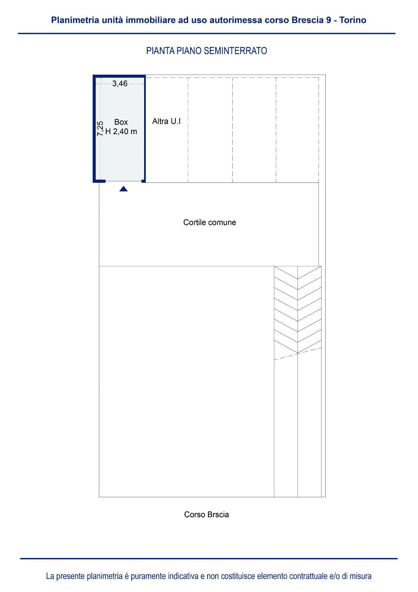 Foto 6 - Box CORSO BRESCIA
 
9, Torino - floor plans 1