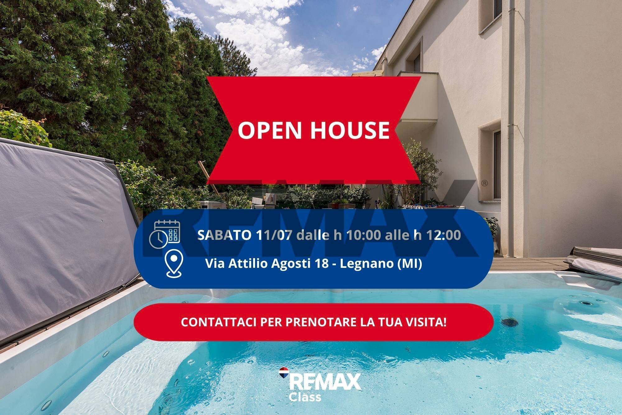 Piscina - Casa semi indipendente Via Attilio Agosti
 
18, Legnano - foto 1