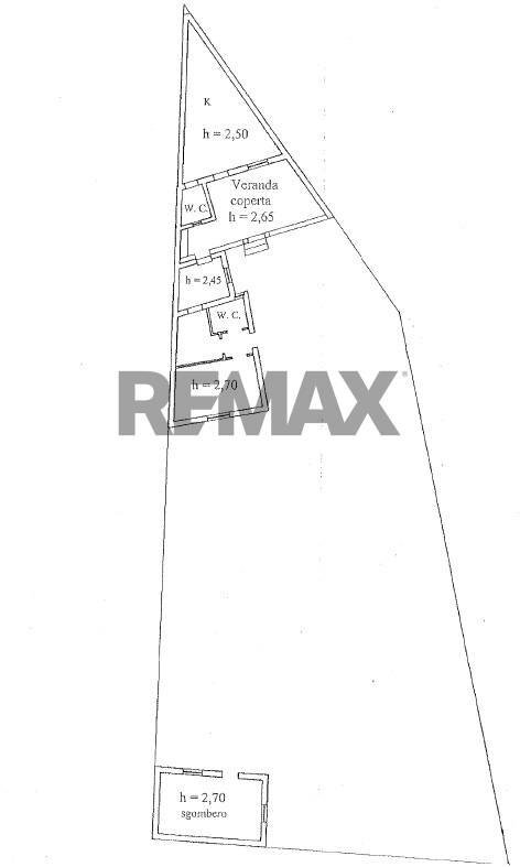 Pianta 2D - Independent house via Blandano
 
6, Erice - floor plans 1