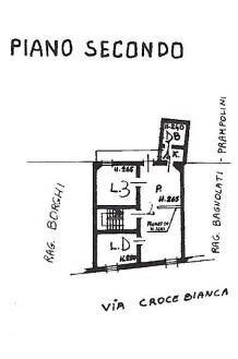 Foto 19 - Quadrilocale Via Croce Bianca
 
18, Ferrara - planimetria 1