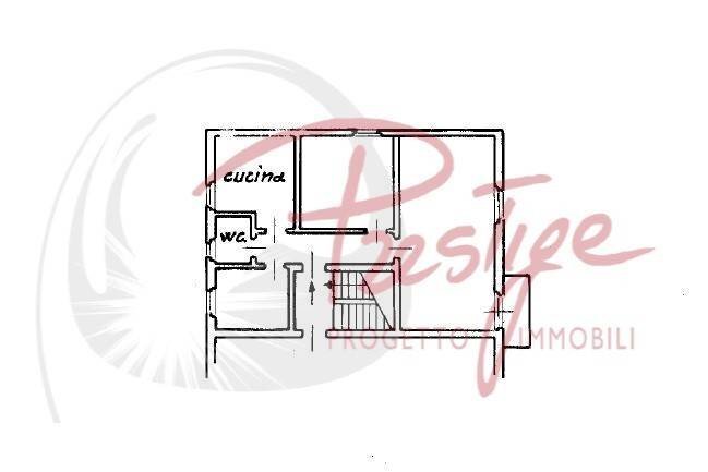 Four-room apartment via delle Ville, 26, Portovenere - floor plans 1