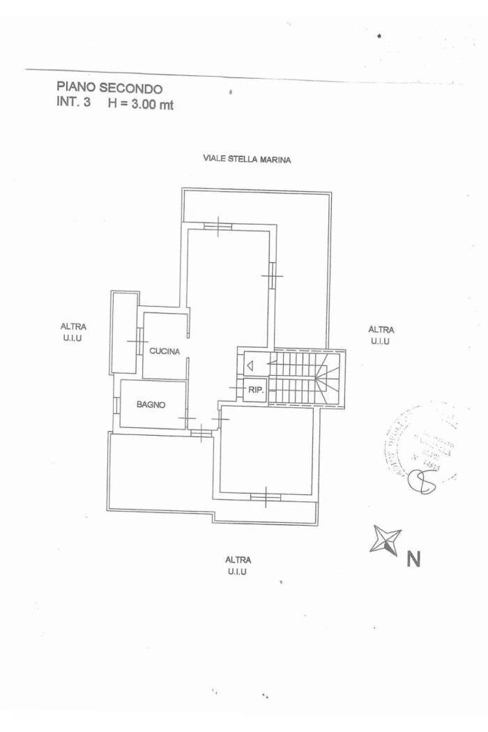 Attico viale Acqua Marina, Anzio - planimetria 1