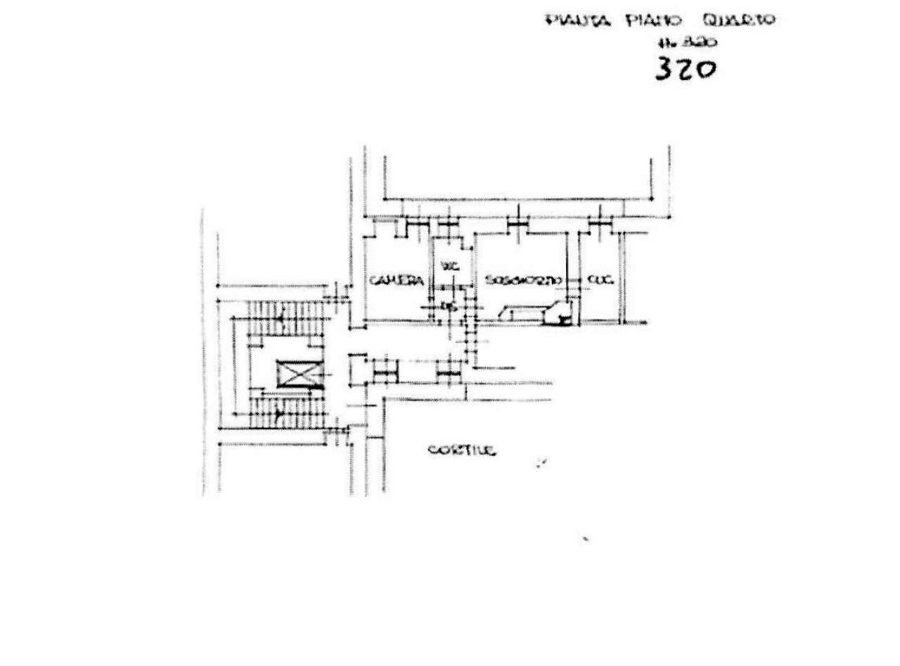 planimetria - Two-room apartment via Accademia delle Scienze, 2, Torino (neighborhood Centro) - floor plans 1