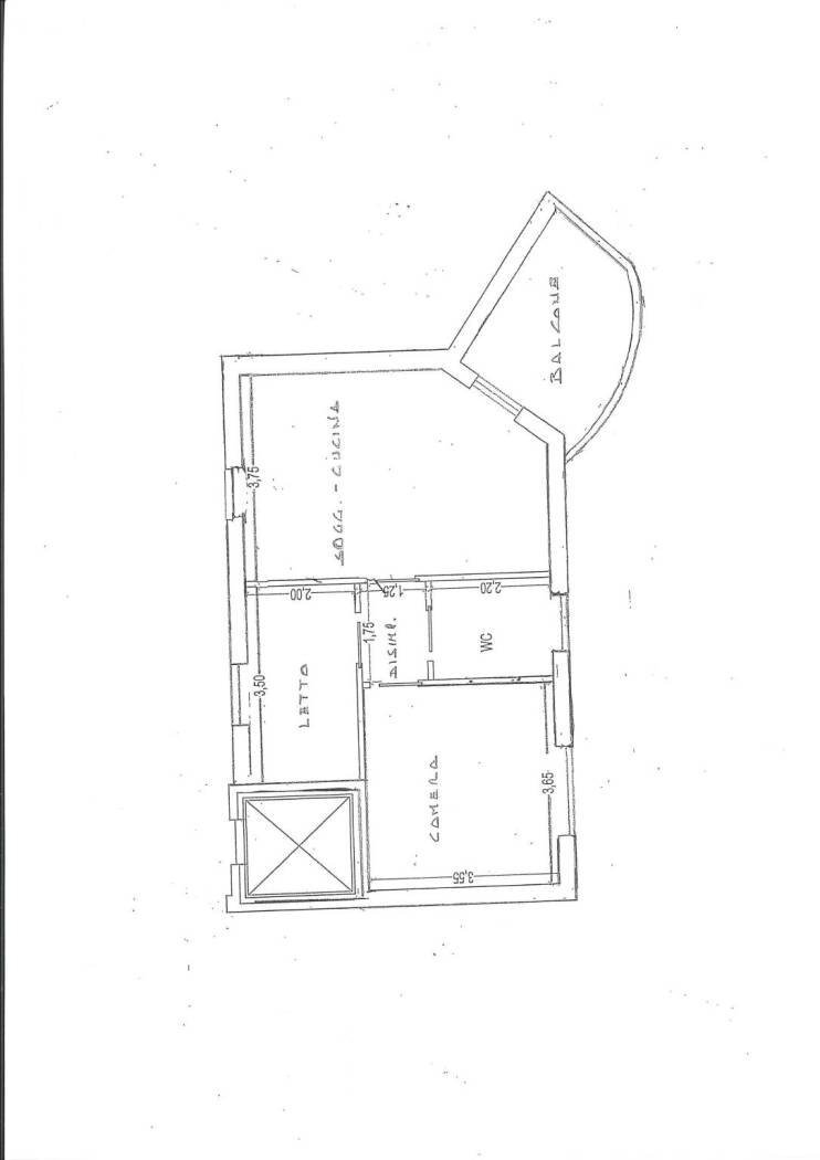 Three-room apartment via Amerigo Vespucci, 44, Termoli - floor plans 1