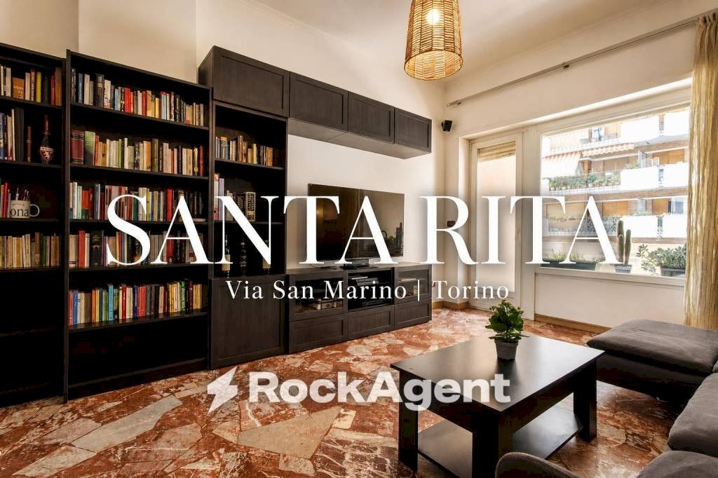 Salone - Three-room apartment via San Marino, 95, Torino (neighborhood Santa Rita) - photo 1