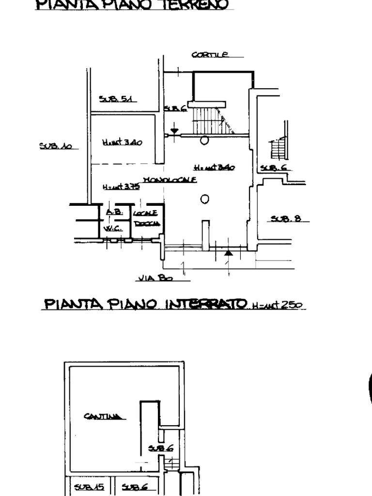 Appartamento Via Ciriè, San Maurizio Canavese - planimetria 1