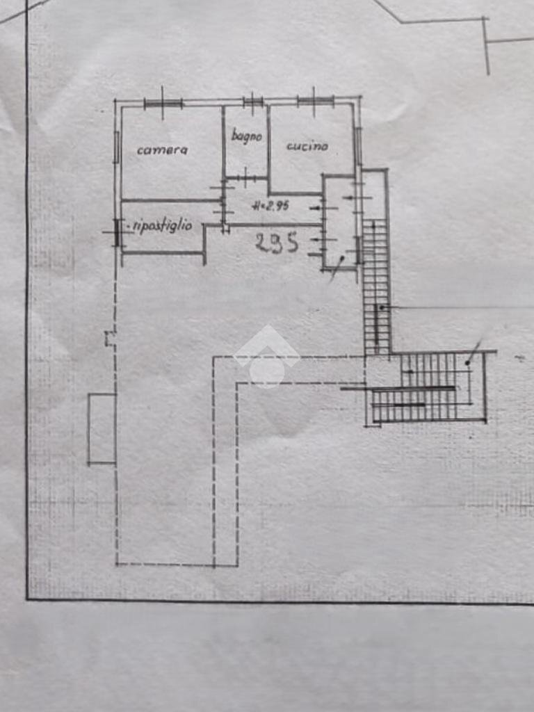 Three-room apartment Corso fratelli cervi, Riccione - floor plans 1