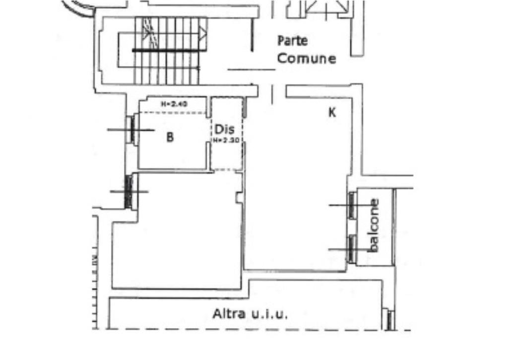 Two-room apartment Via bazzana inferiore, Assago - floor plans 1