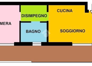 Two-room apartment Via Antonio Pianella, Milano (neighborhood San Siro) - photo 2