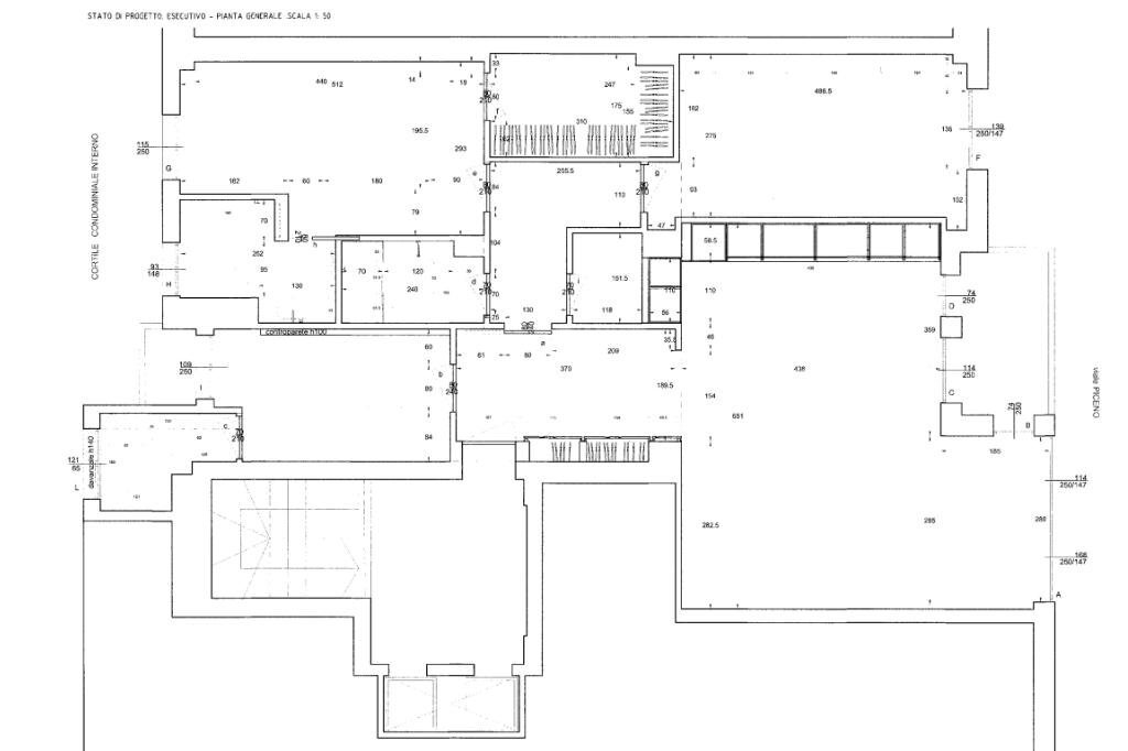 Quadrilocale Viale Piceno, Milano - planimetria 1