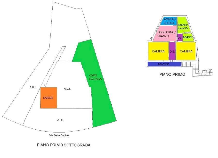 Trilocale Ravenna (zona Punta Marina) - planimetria 1