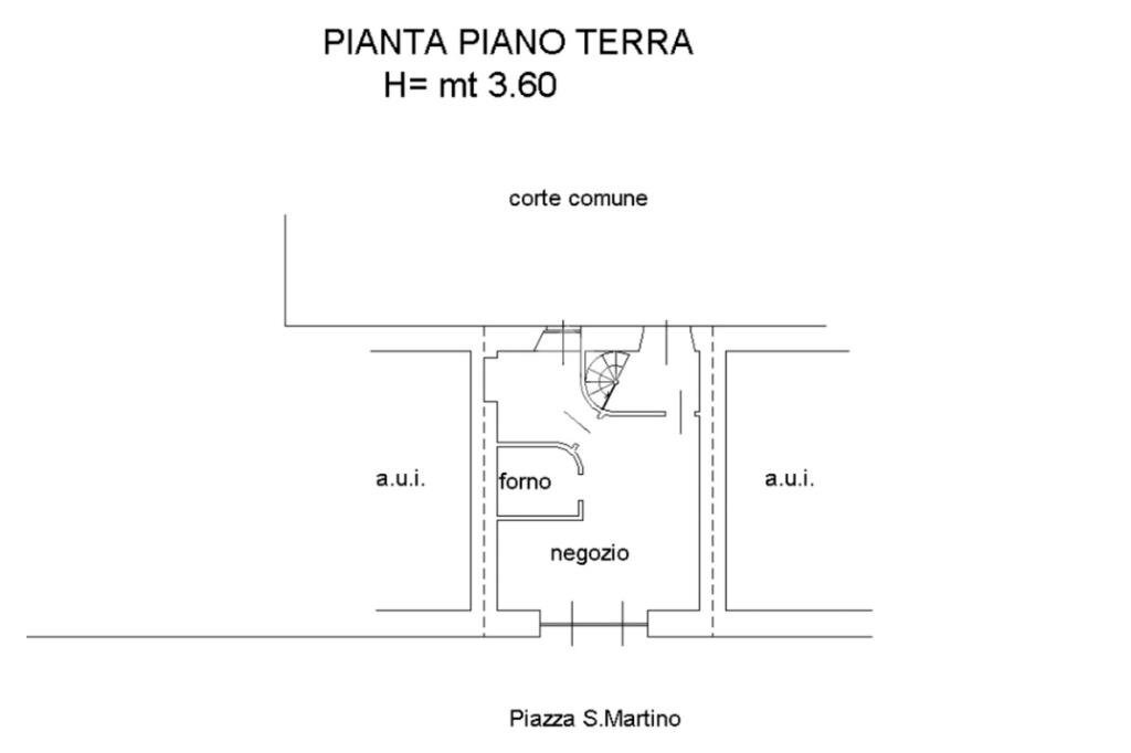 Rustic Piazza S. Martino, Grezzago - floor plans 1