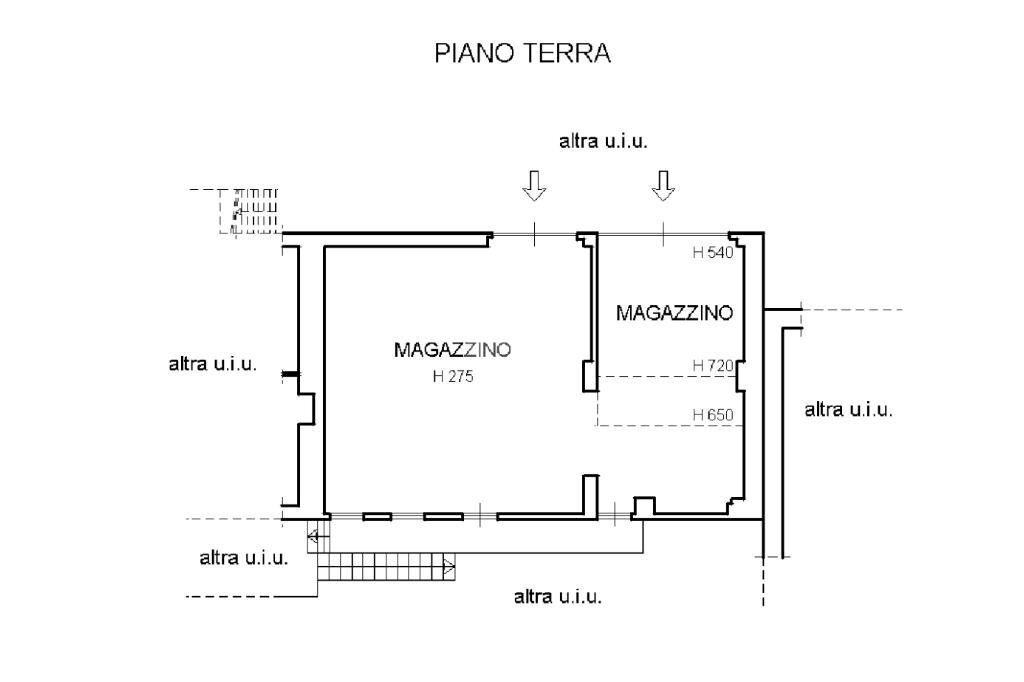Casa semi indipendente via vassalli, La Morra - planimetria 1
