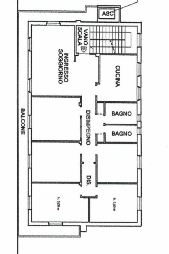 Apartment Via XXV aprile, Busalla - floor plans 1
