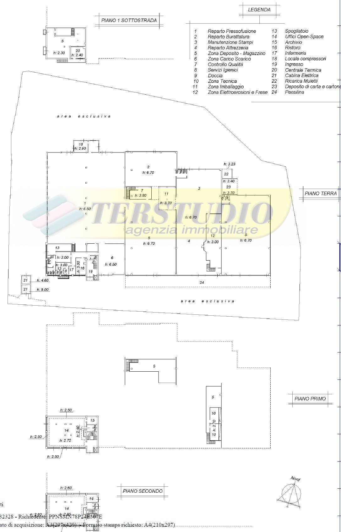 Foto 16 - Shed Via Friuli
 
snc, Dalmine - floor plans 1