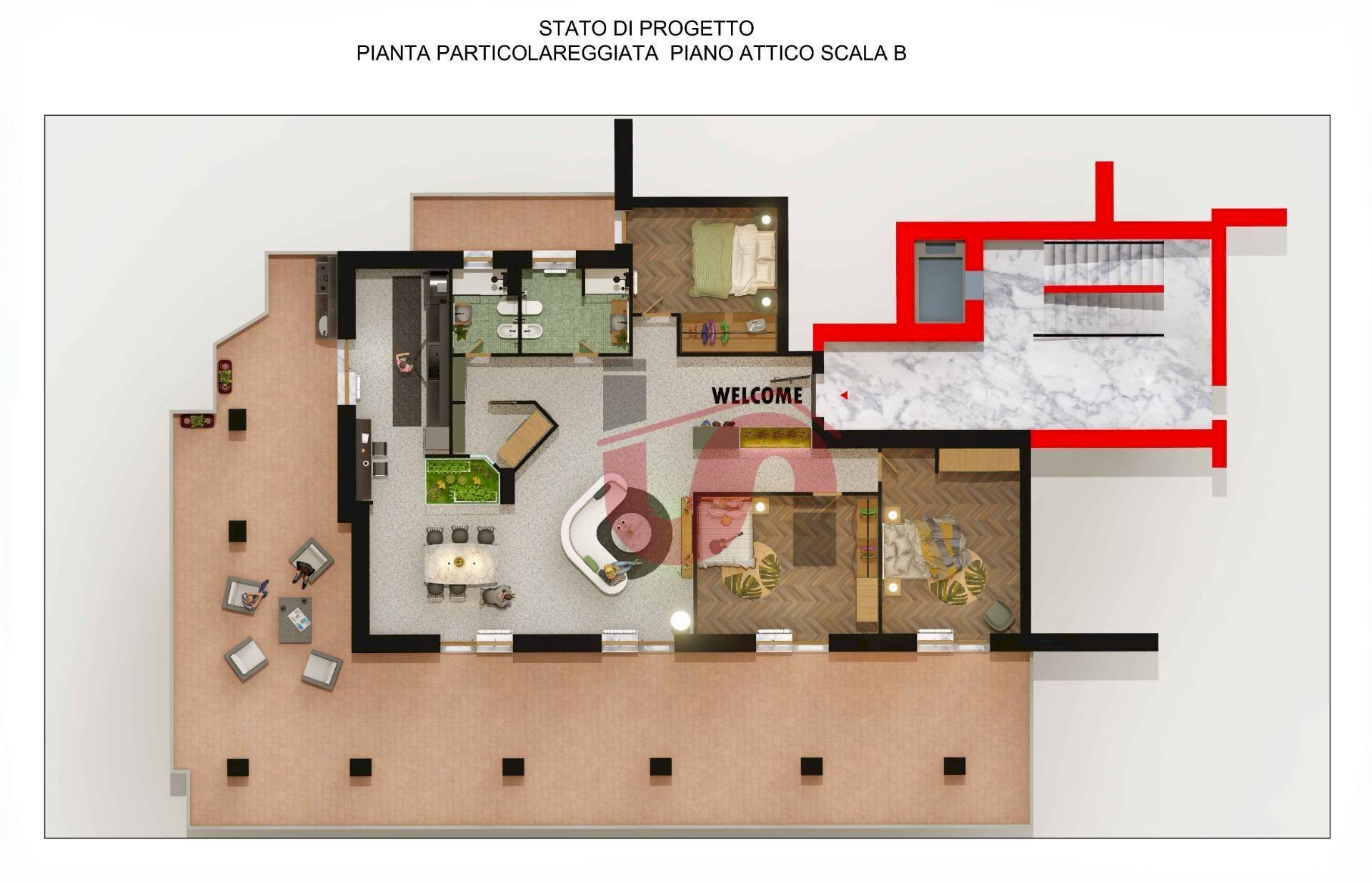 Foto 1 - Attic Via Polcari, Benevento - photo 1