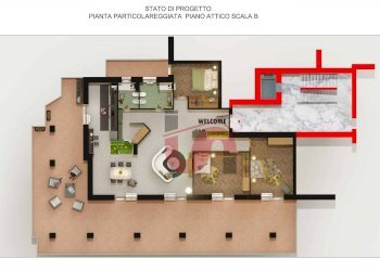 Foto 1 - Attic Via Polcari, Benevento - photo 1