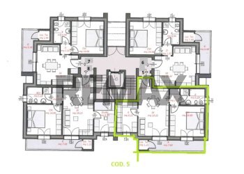 Pianta 2D - Three-room apartment Via Curioni
 
10, Gallarate - photo 22