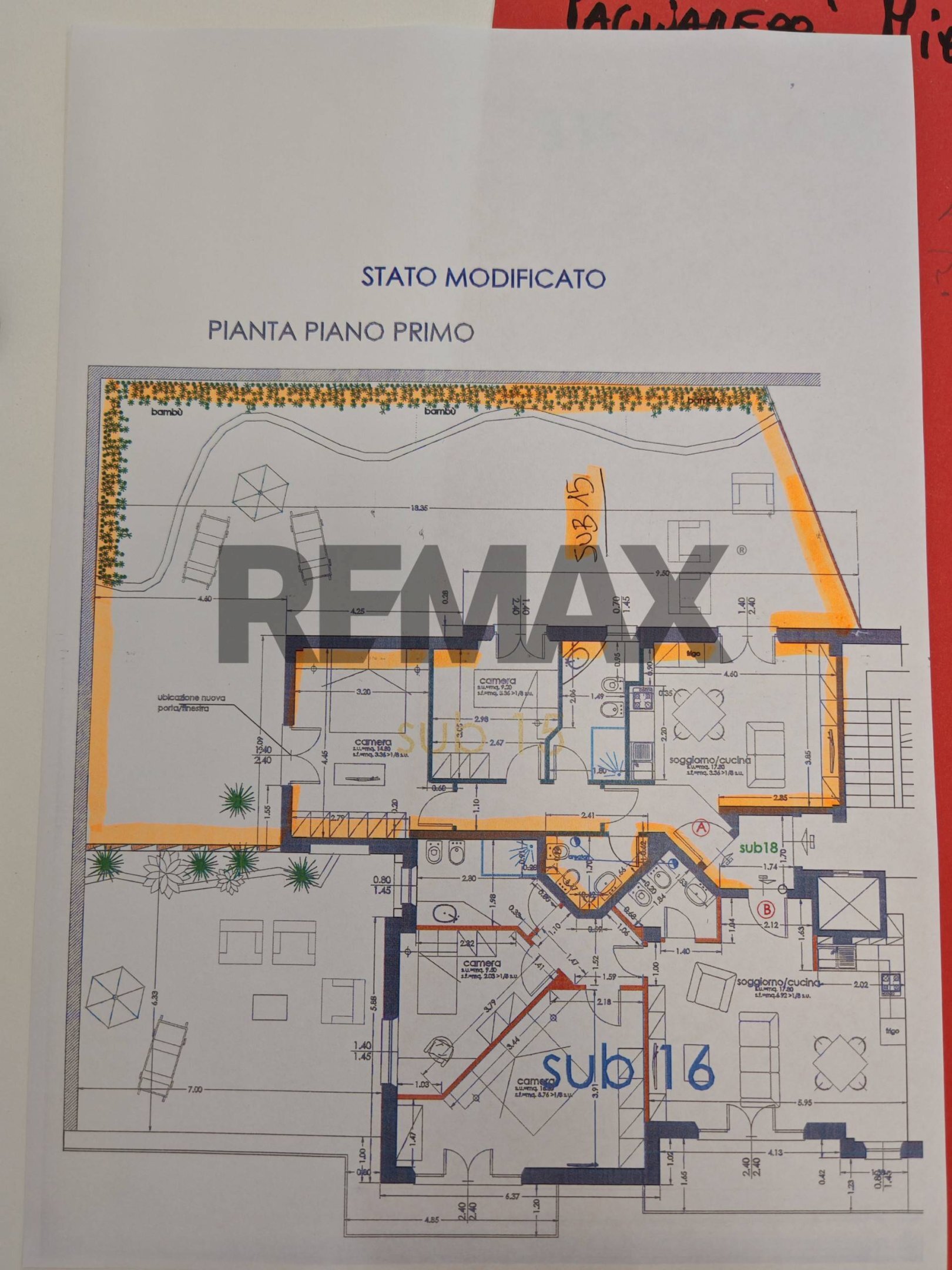 Pianta 2D - Trilocale marco polo
 
21, Osimo - planimetria 1