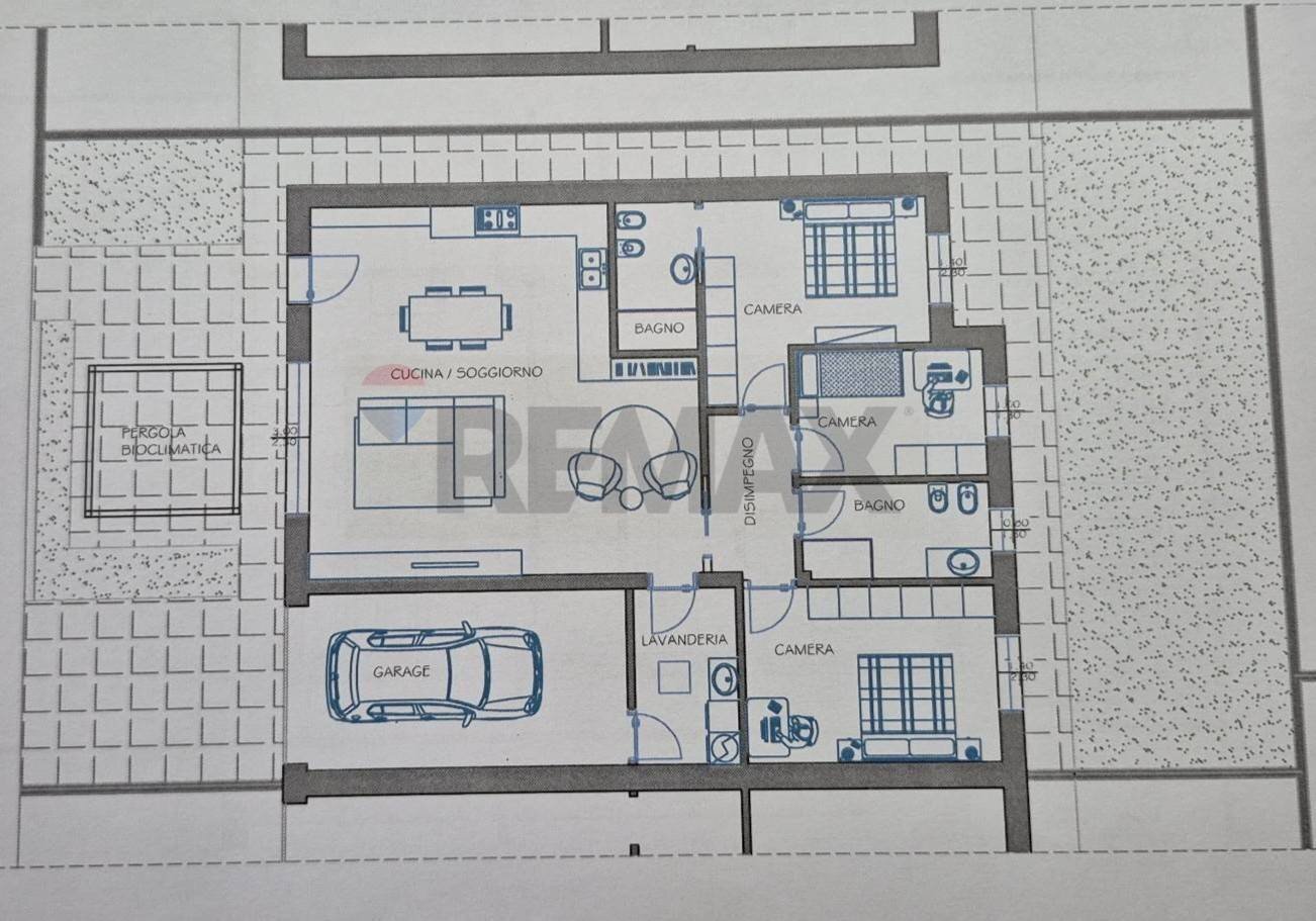 Pianta 2D - Apartment VIA MONSIGNOR G.BARCHI
 
s.n., Gambara - floor plans 1