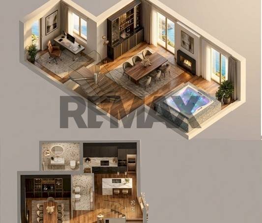 Pianta 3D - Three-room apartment via Ponte Annibale
2, Capua - photo 2