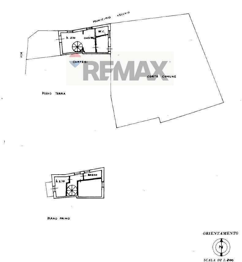 Pianta 2D - Casa semi indipendente via municpio vecchio
 
94, Vistarino - planimetria 1