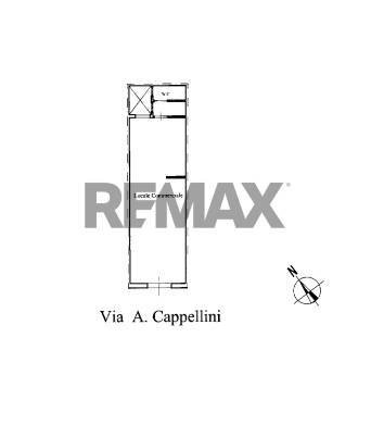 Pianta 2D - Commercial Premises Via Alfredo Cappellini
 
19, Vittoria - floor plans 1