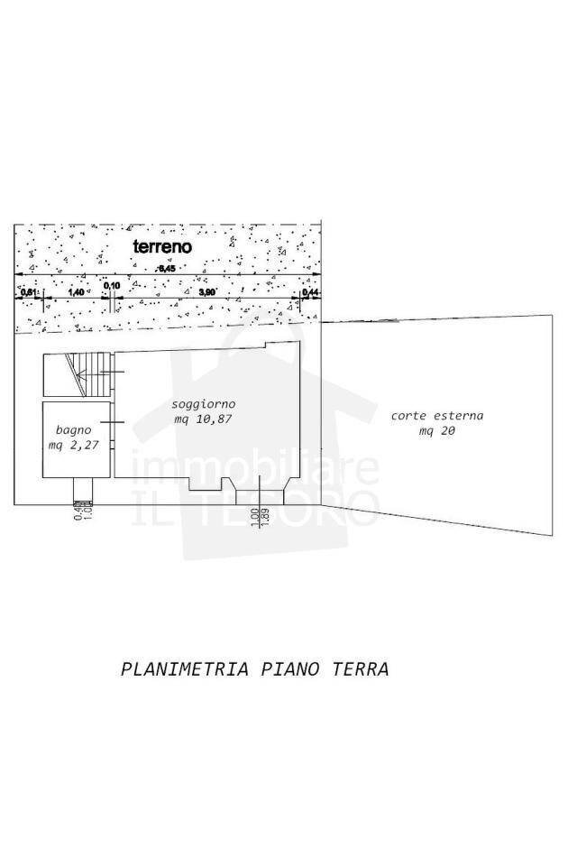 Independent house via Il Castello, 5, Sogliano al Rubicone - floor plans 1