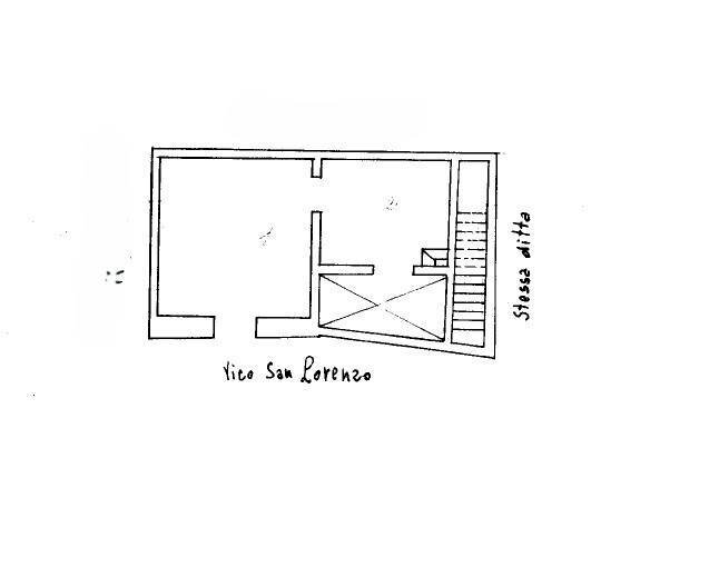 Independent house via San Lorenzo, Matino - floor plans 1